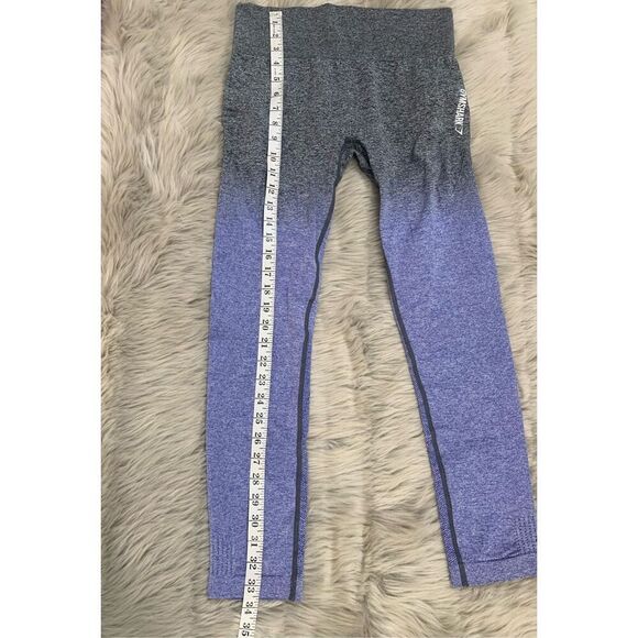Gymshark | Adapt Ombre Seamless Leggings In Grey Purple - Picture 7 of 10